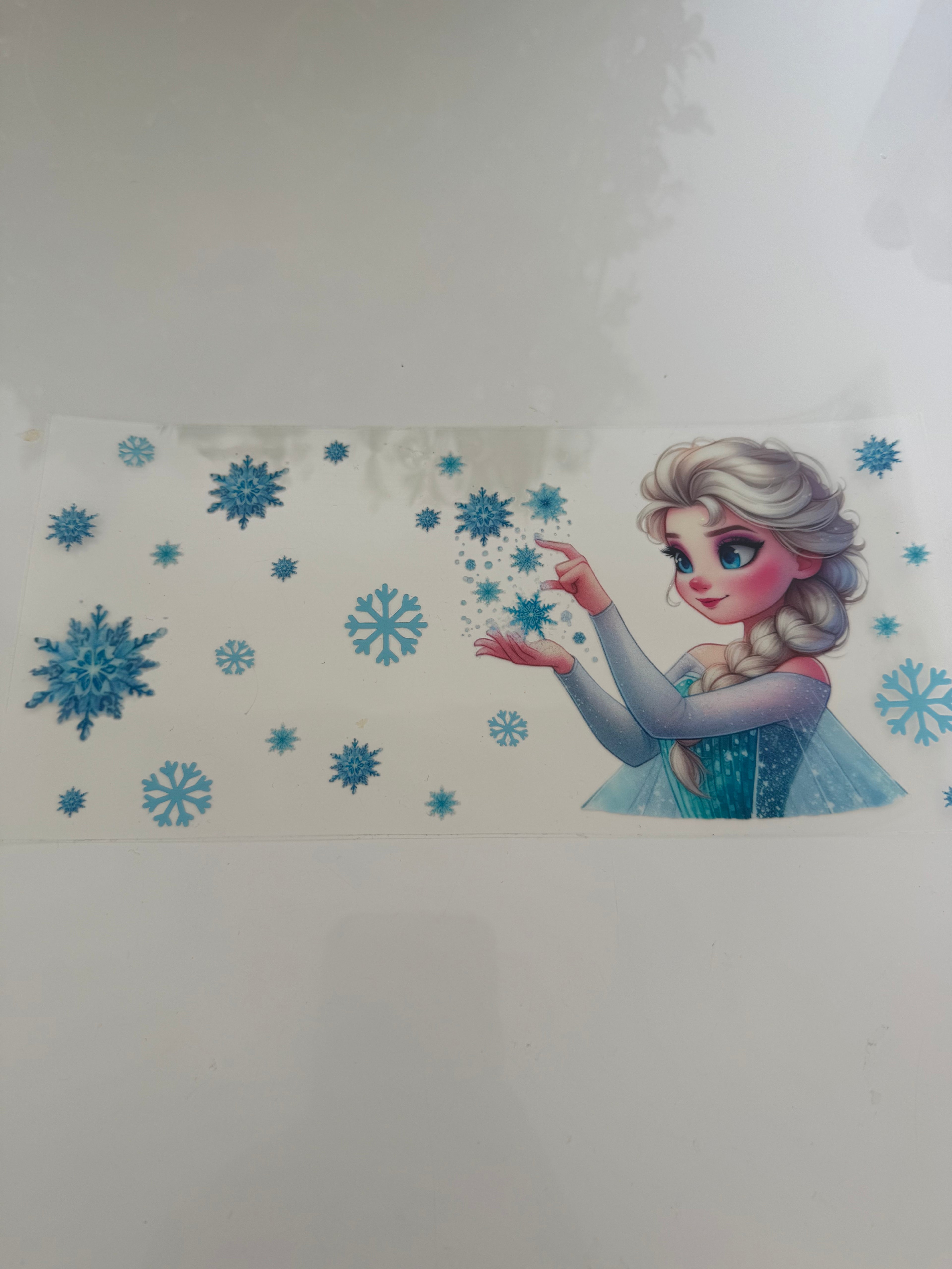 1041 Elsa and snowflakes – The Silver Maple Co