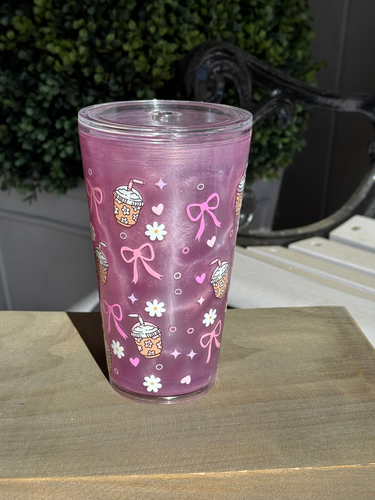Pretty in Pink - 20 oz Acrylic Stadium