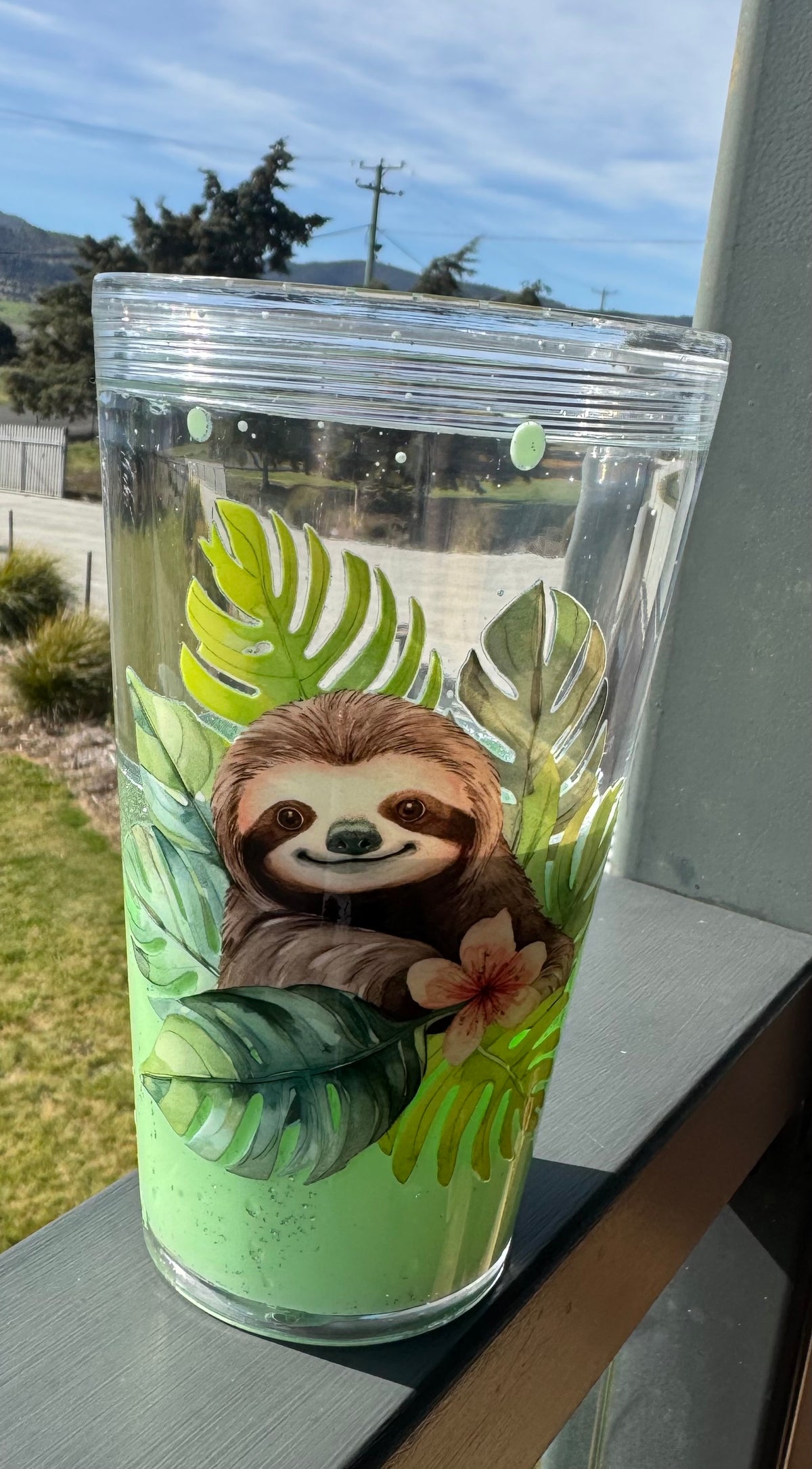 Sloth - Acrylic 20 oz Stadium