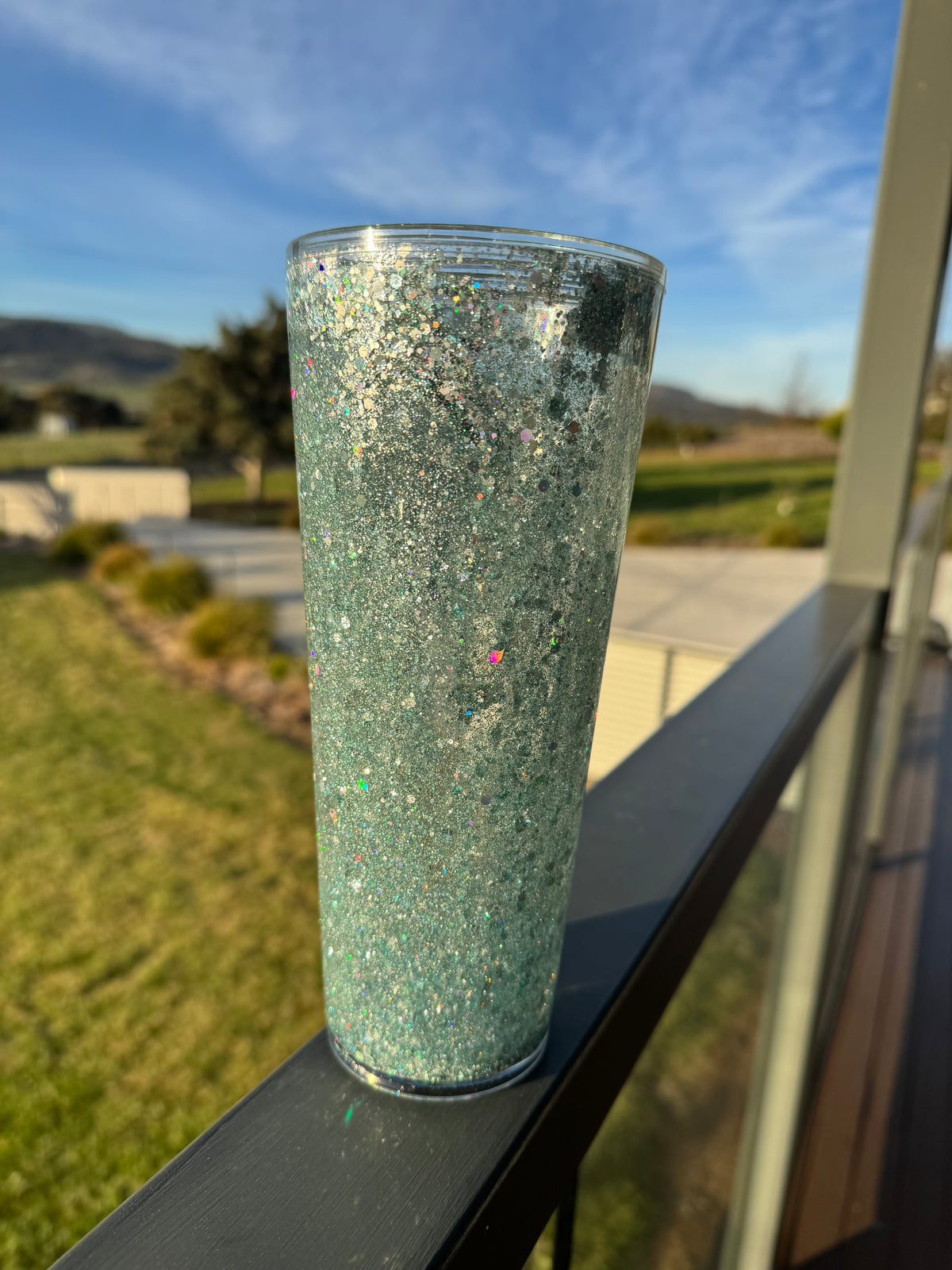 Waterfall - Teal - Acrylic 24 oz
