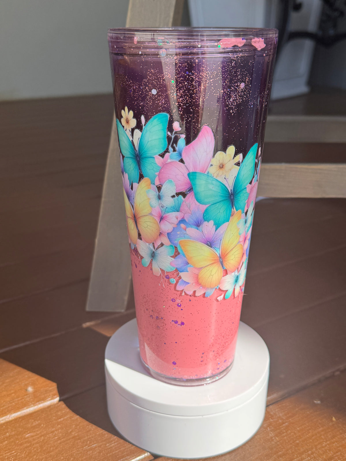 Butterfly - 24 oz Acrylic Stadium