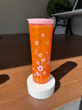 ✨Orange Blossom - 20 oz acrylic drink bottle ✨