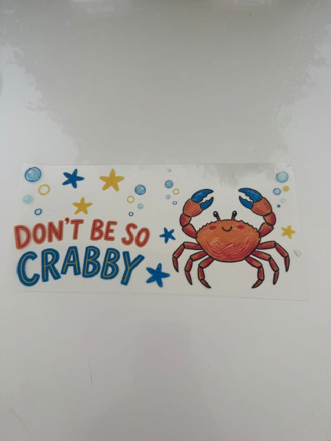 1013 Don't be so crabby