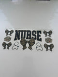 1014 Cheetah print Nurse