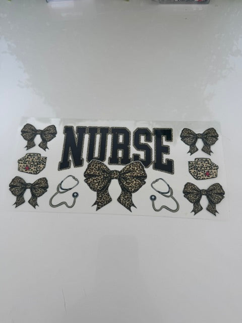 1014 Cheetah print Nurse